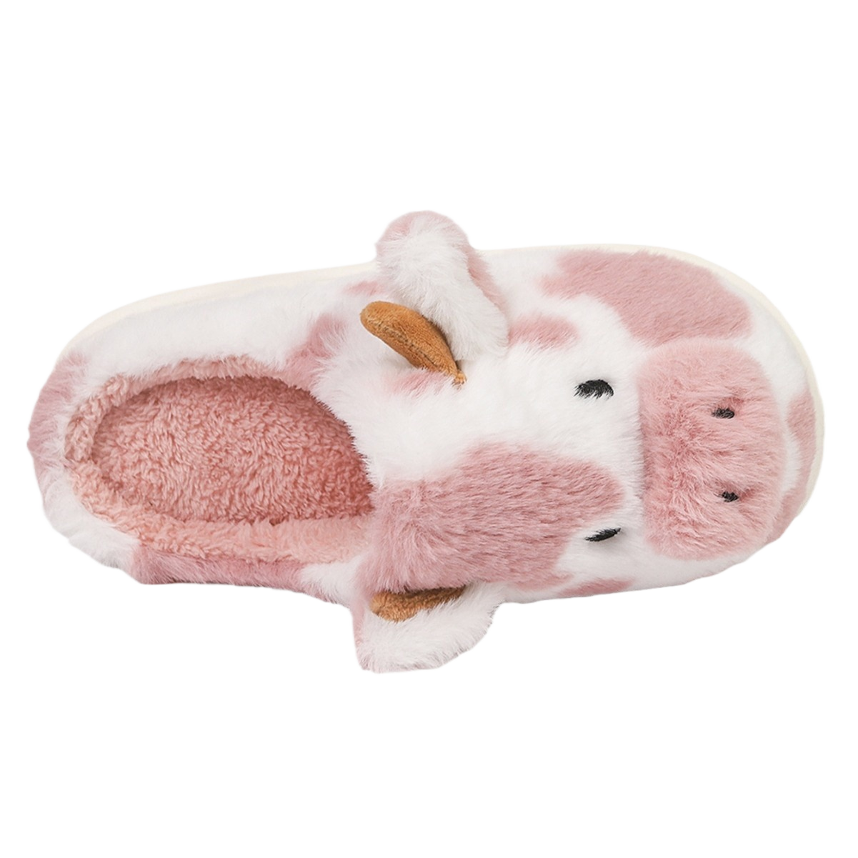 Baotou Spotted Cow Fur Slippers